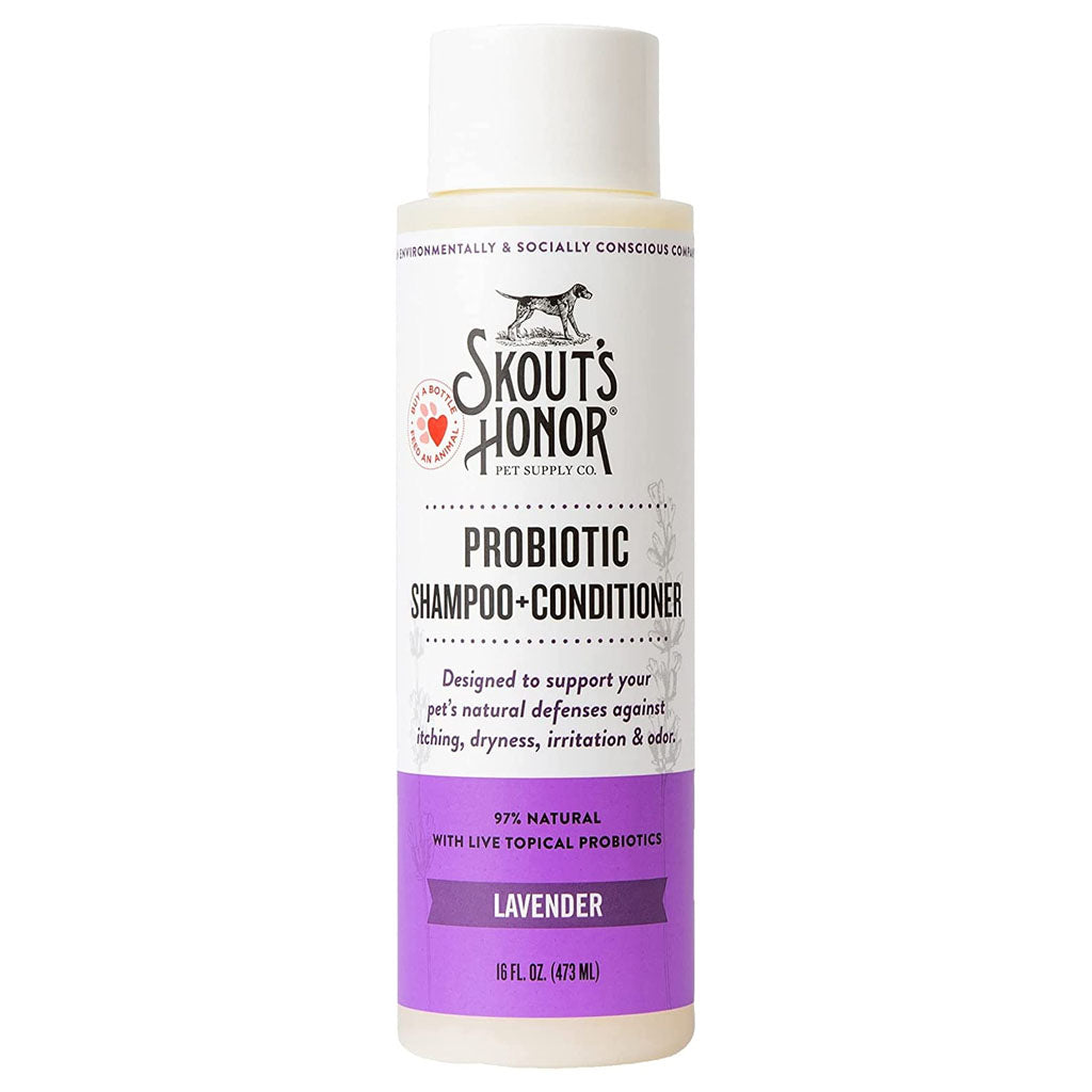 Lavender Probiotic Shampoo + Conditioner 16oz