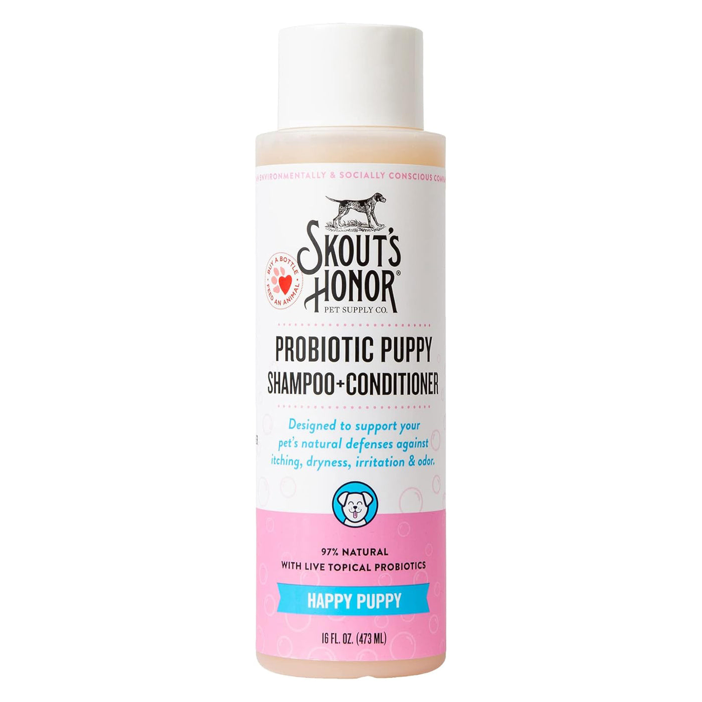 Happy Puppy Probiotic Shampoo + Conditioner 16oz