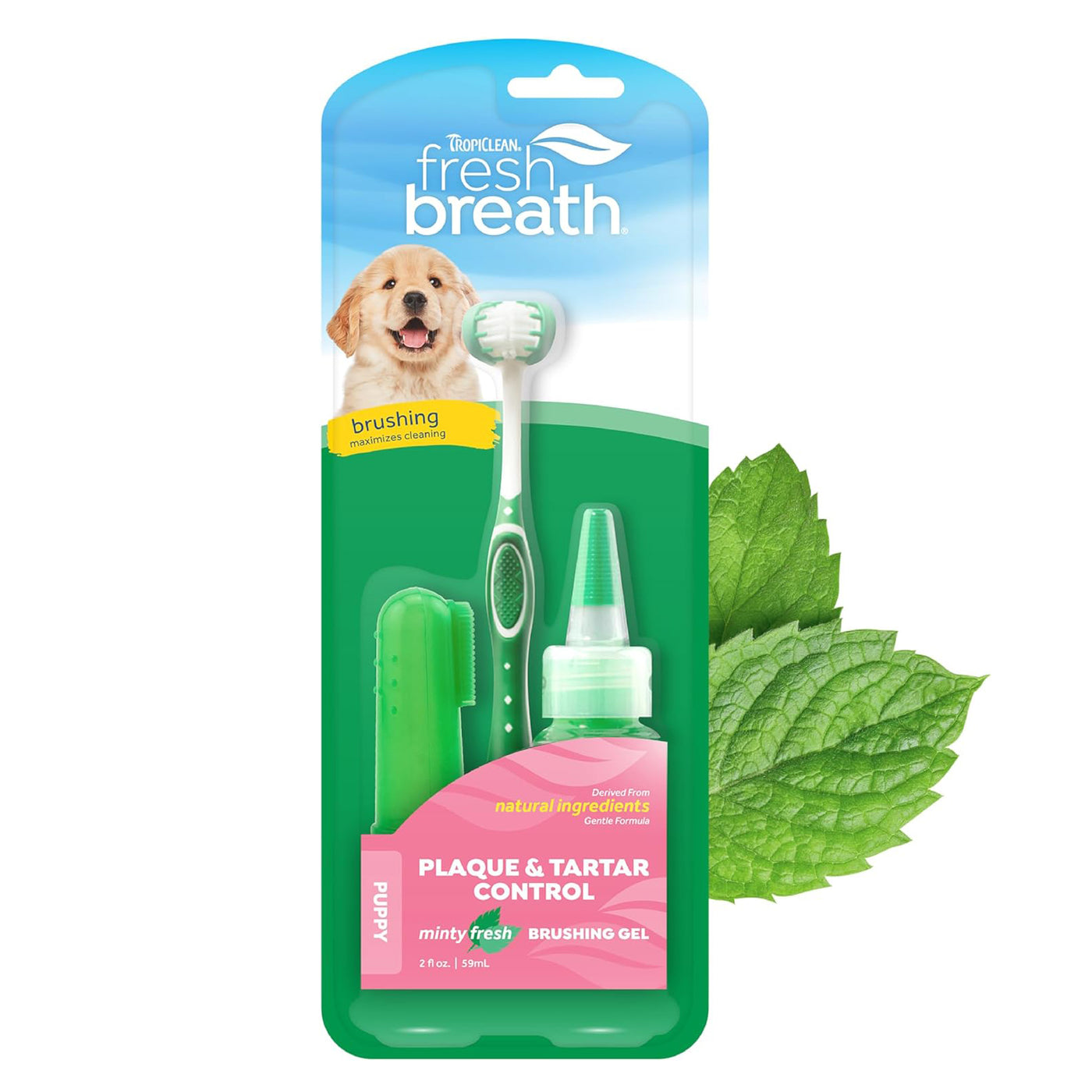 Fresh Breath Toothbrush Kit for Puppies