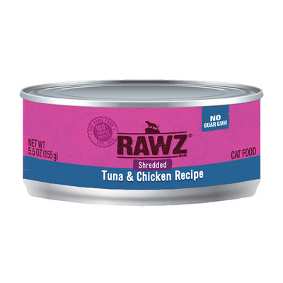 Shredded Tuna & Chicken Recipe Canned Food for Cats