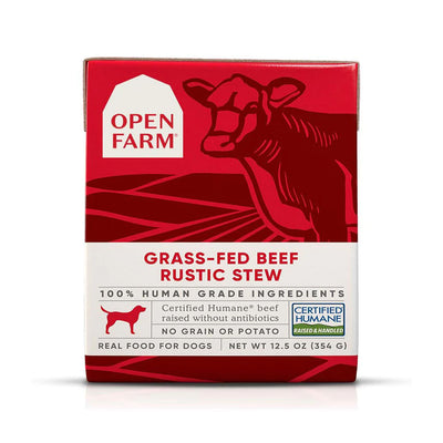 Grass-Fed Beef Rustic Stew for Dogs
