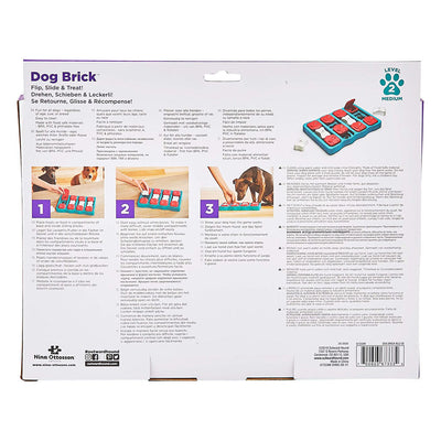 Dog Brick Blue Puzzle Game Toy