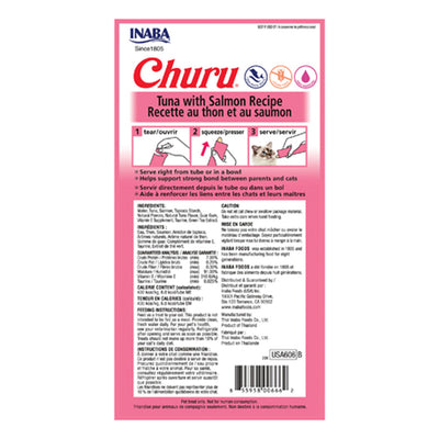Churu Tuna with Salmon 4 Pack