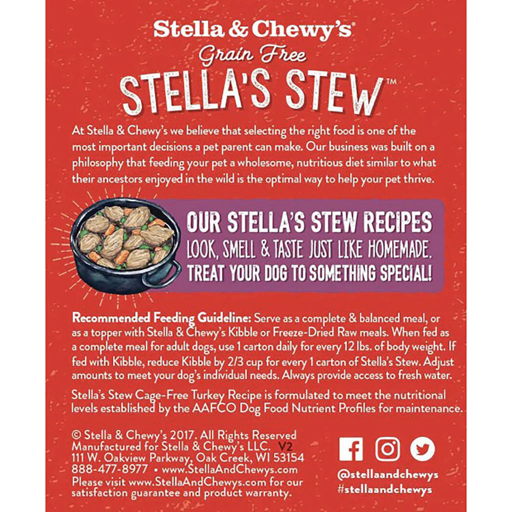 Stella's Stew Cage-Free Turkey Recipe 11oz