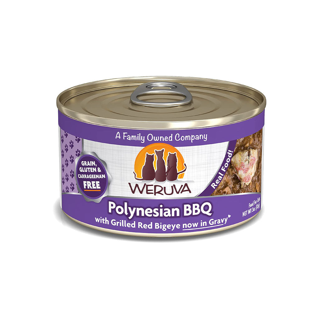 Polynesian BBQ with Grilled Red Bigeye in Gravy Canned Food for Cats