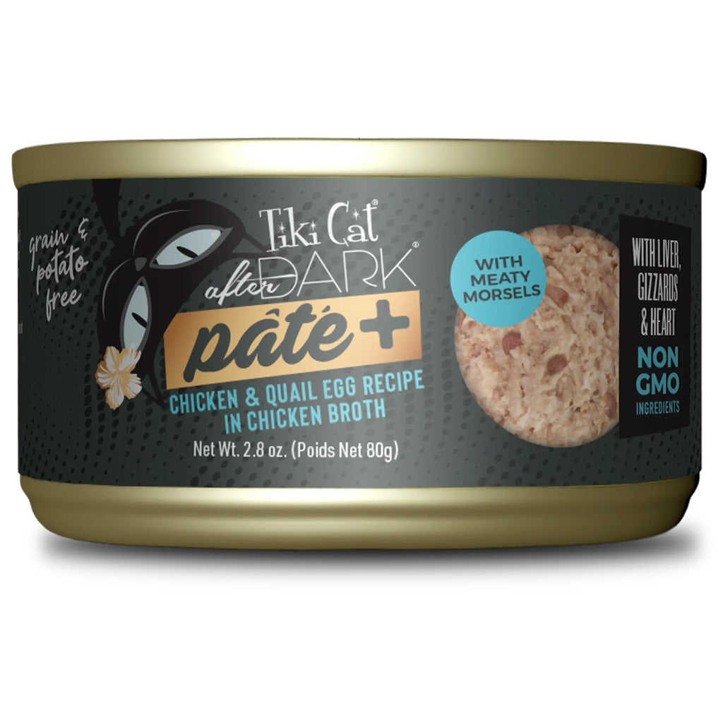 After Dark Pate+ Chicken & Quail Grain-Free Canned Food 2.8oz