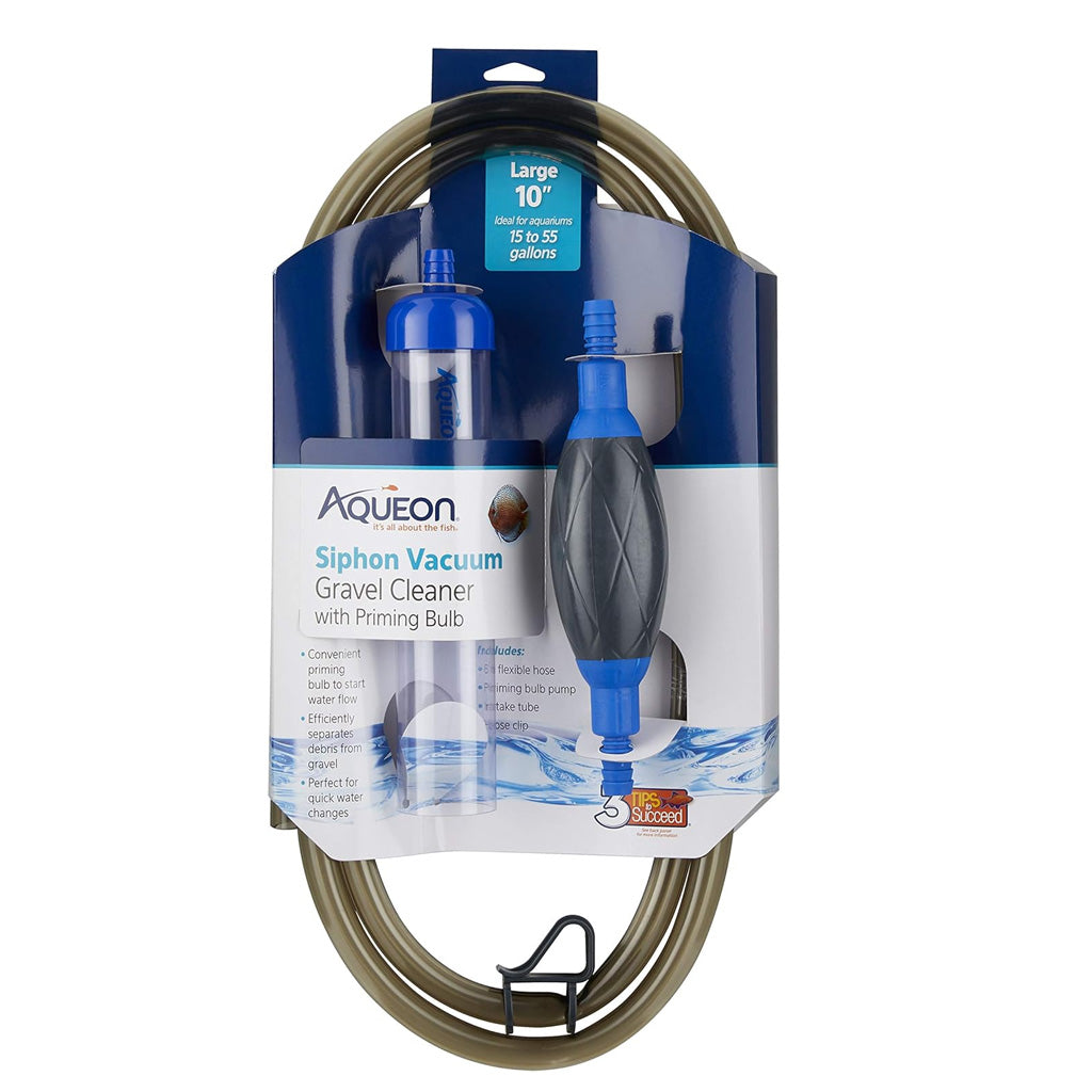 Siphon Vacuum Gravel Cleaner with Priming Bulb