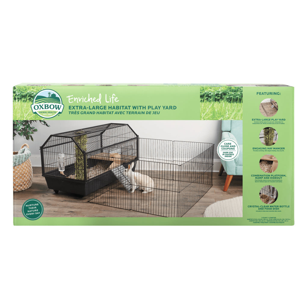 Enriched Life – XL Habitat with Play Yard