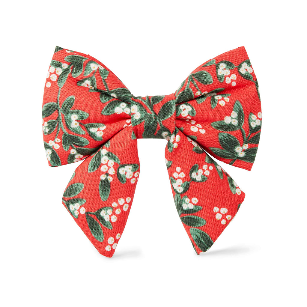 Mistletoe Lady Dog Bow