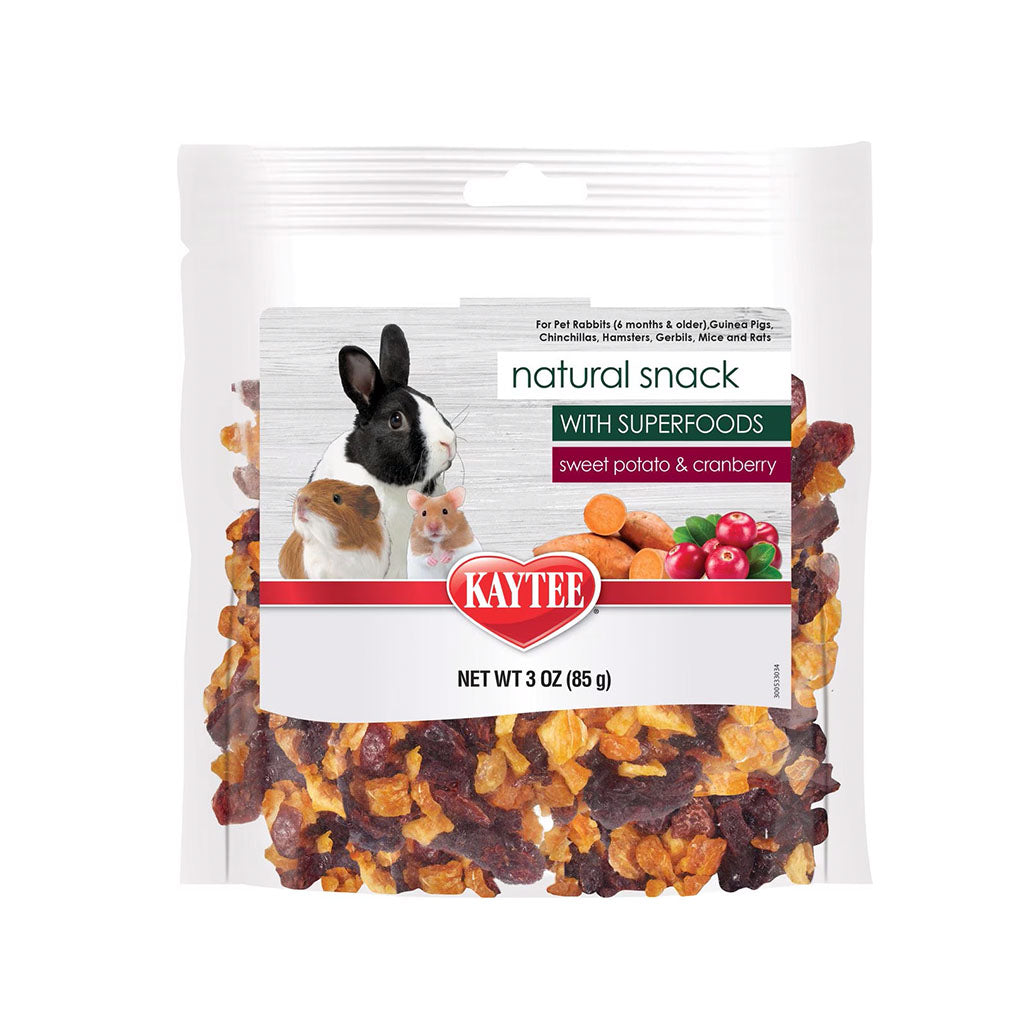 Natural Snack with Superfoods Sweet Potato & Cranberry 3oz