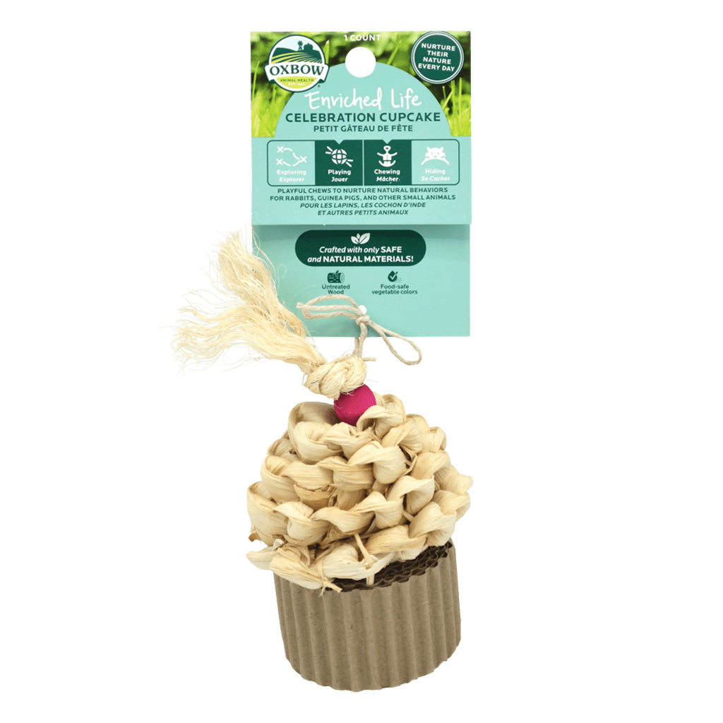 Enriched Life Celebration Cupcake Small Animal Toy