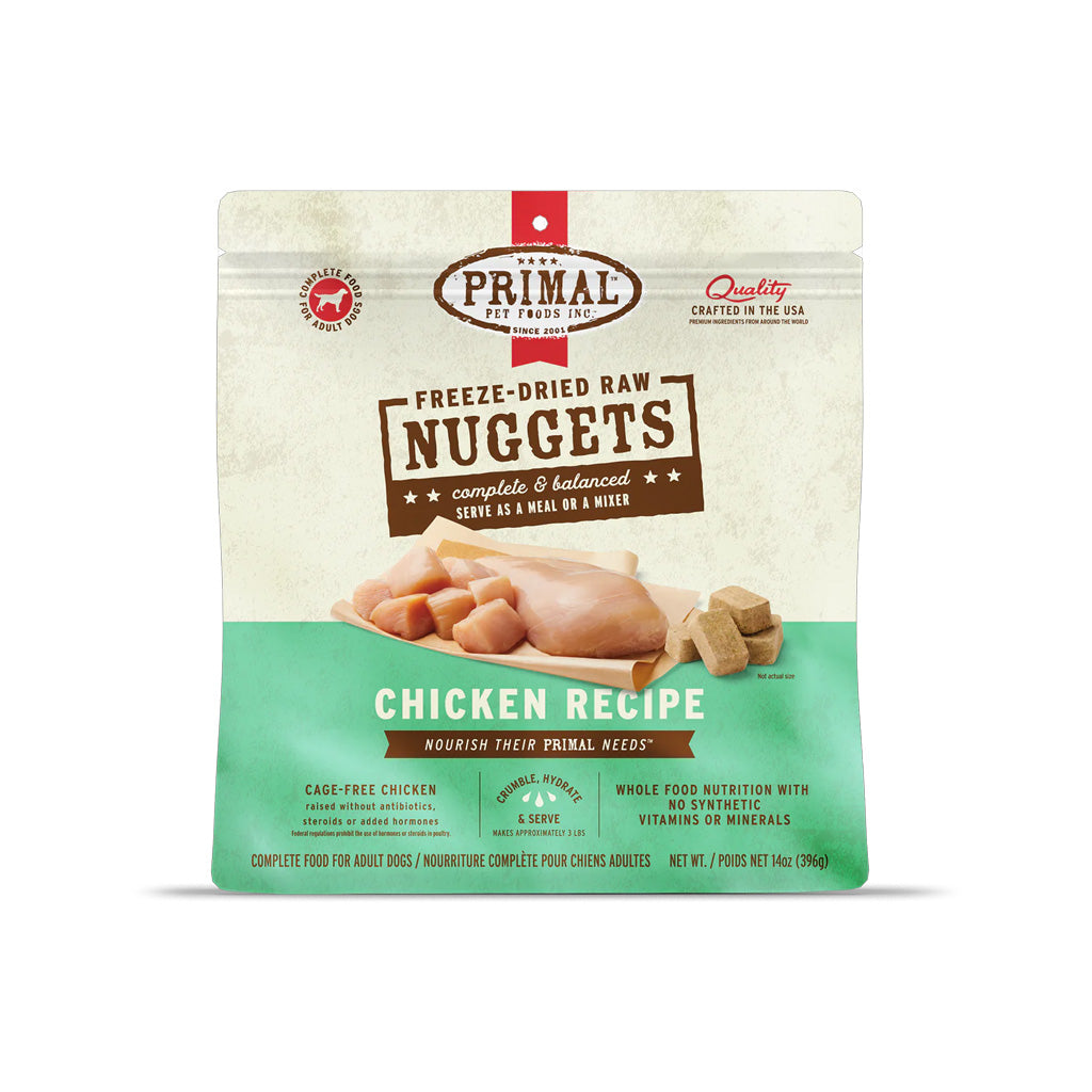 Chicken Freeze-dried Raw Nuggets 14oz