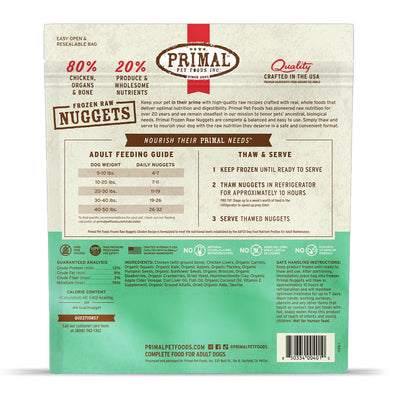 Chicken Frozen Raw for Dogs