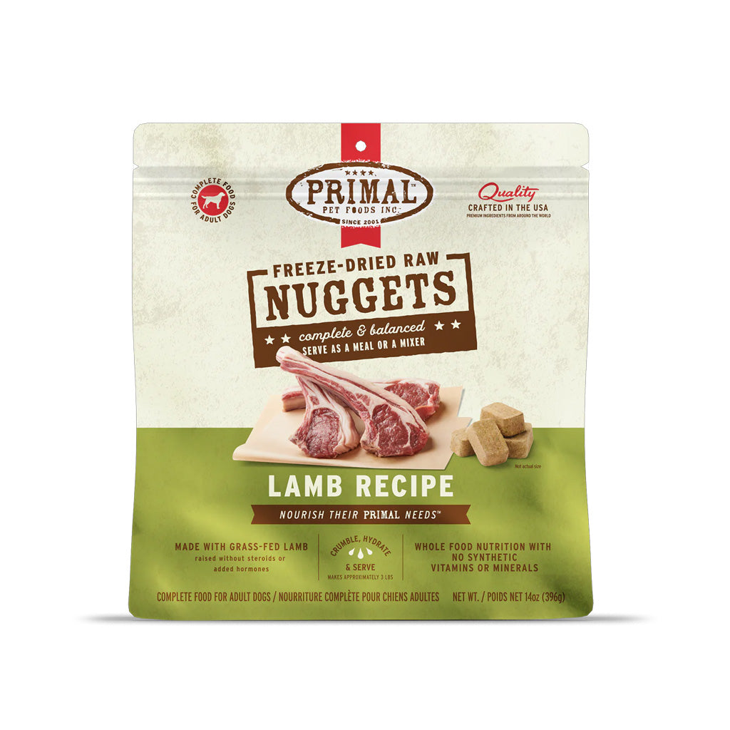 Lamb Freeze-dried Raw Nuggets 14oz
