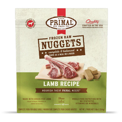Lamb Frozen Raw for Dogs
