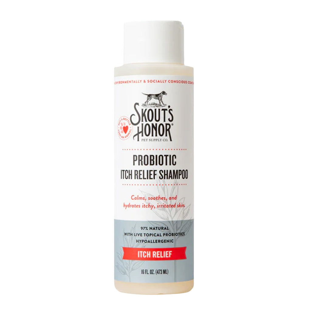 Probiotic Itch Relief Shampoo for Dogs & Cats 16 oz