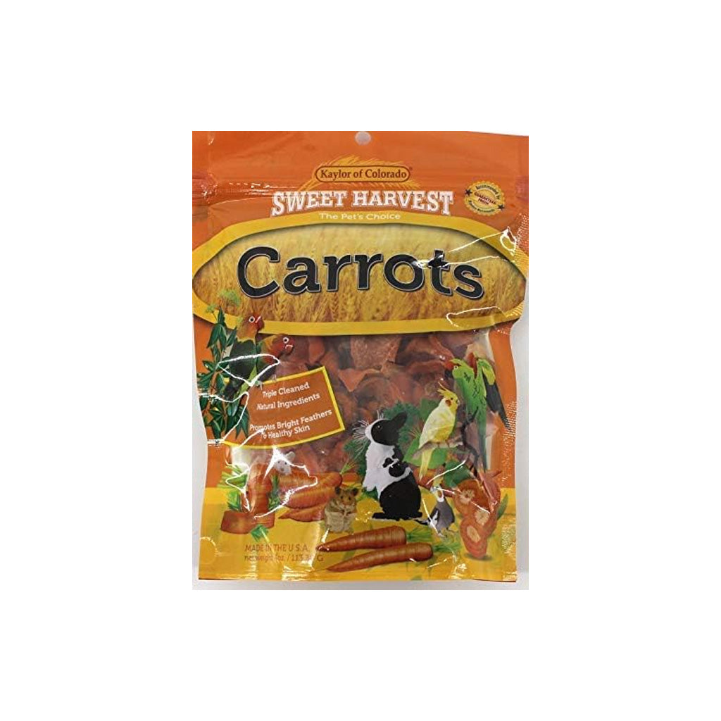 Sweet Harvest Carrots Small Animal & Bird Treats 4oz