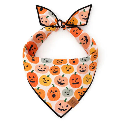 Jack-O-Lanterns Reversible Bandana