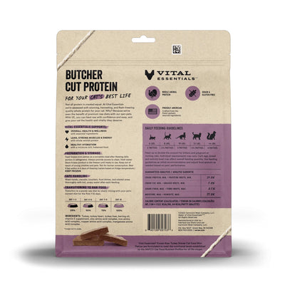 Turkey Patties Frozen Raw Cat Food 1.75lb