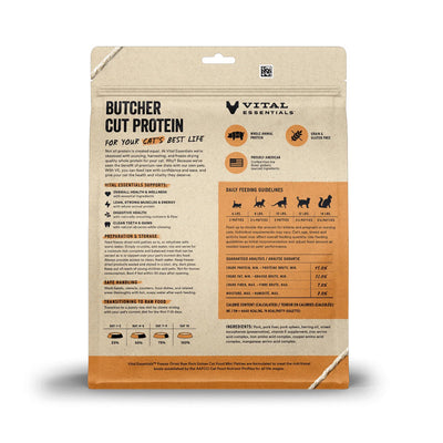 Pork Dinner Patties Freeze-Dried for Cats