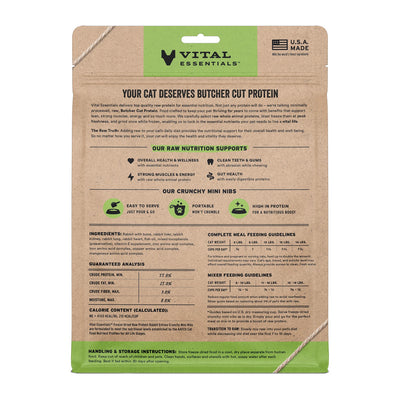 Rabbit Mini Nibs Freeze-Dried for Cats 12oz