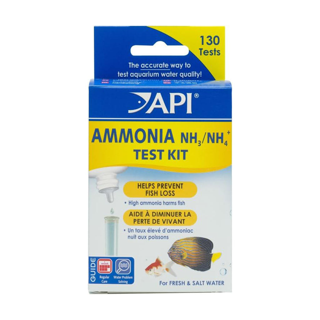 Ammonia NH3/NH4+ Test Kit 130 Tests (Freshwater and Saltwater)