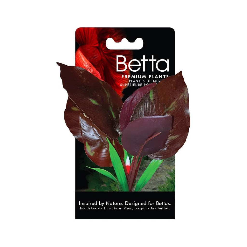 Fluval Betta Red Lizard's Tail Plastic Plant
