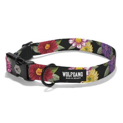 DarkFloral Dog Collar