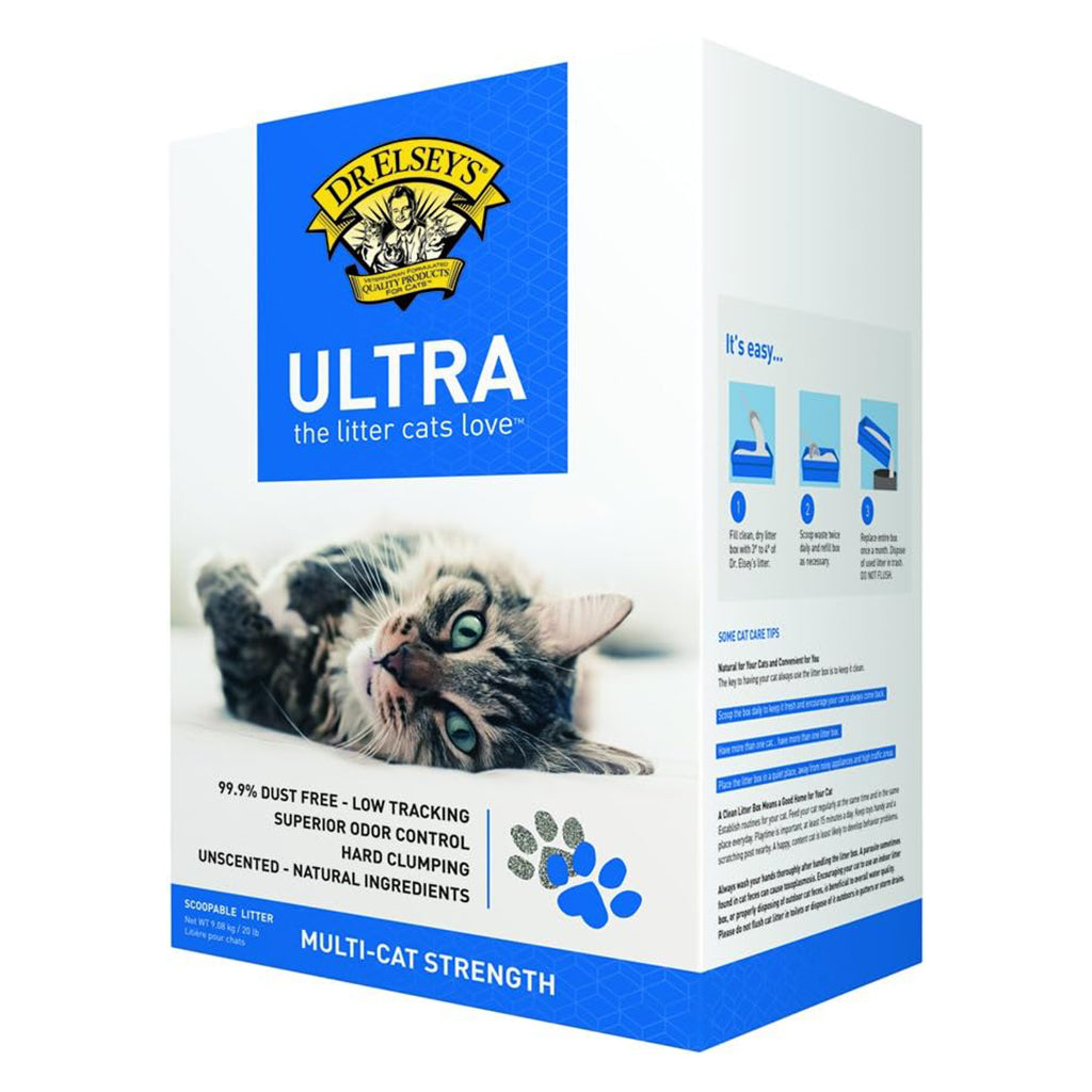 Ultra Clumping Low Tracking Unscented Clay Litter 20lb