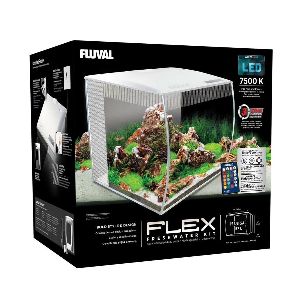 FLEX Freshwater Aquarium Kit - 15 Gal