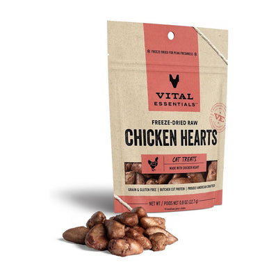 Freeze-dried Chicken Hearts Treat 0.8oz