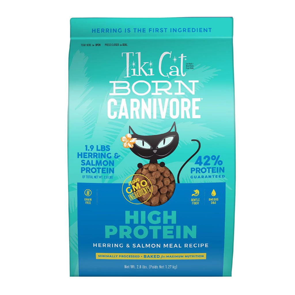 Born Carnivore High Protein Herring & Salmon Meal Dry Cat Food