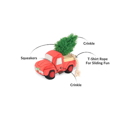 Home for the Holidays Holiday Hauler Plush Toy