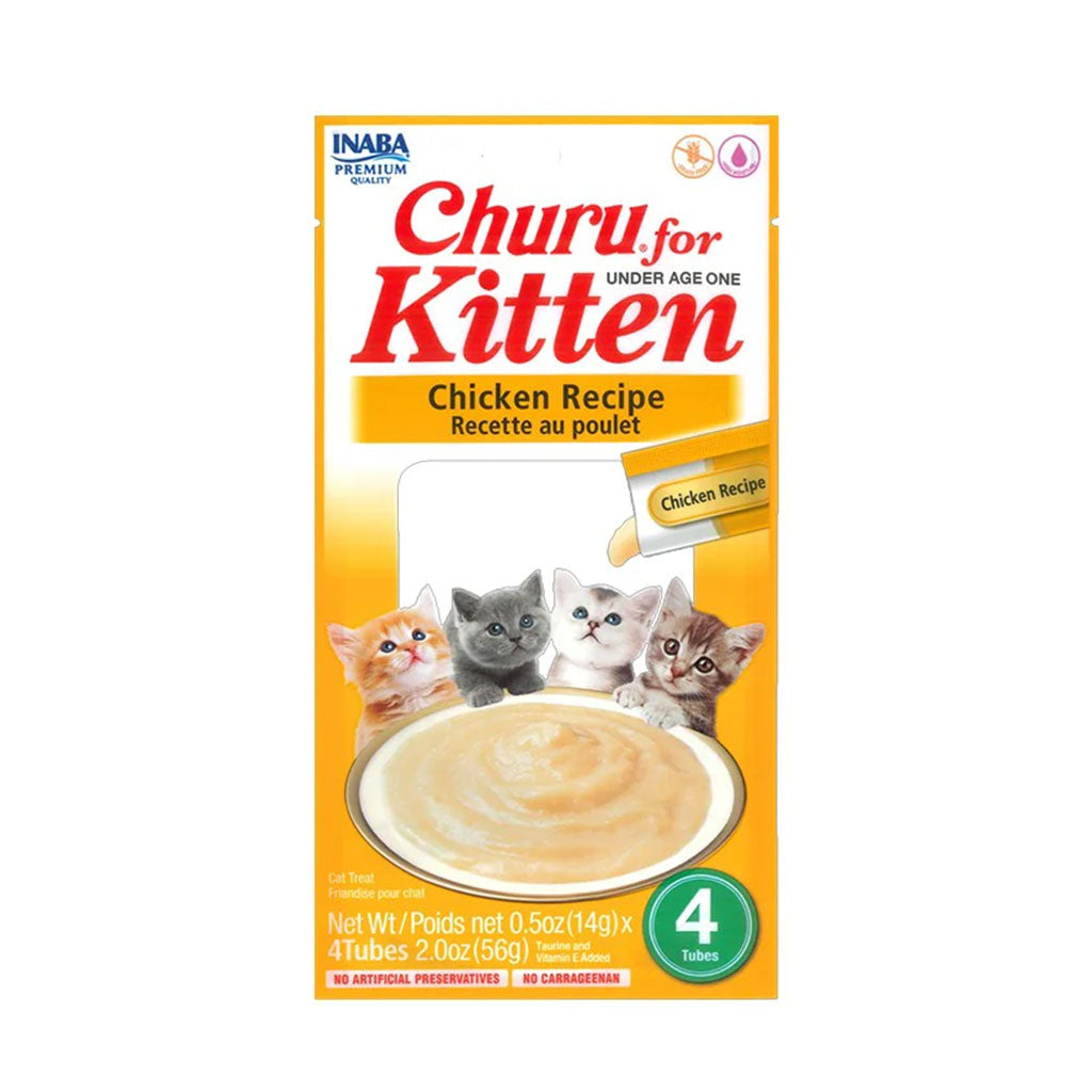 Churu Chicken for Kittens 4 Pack