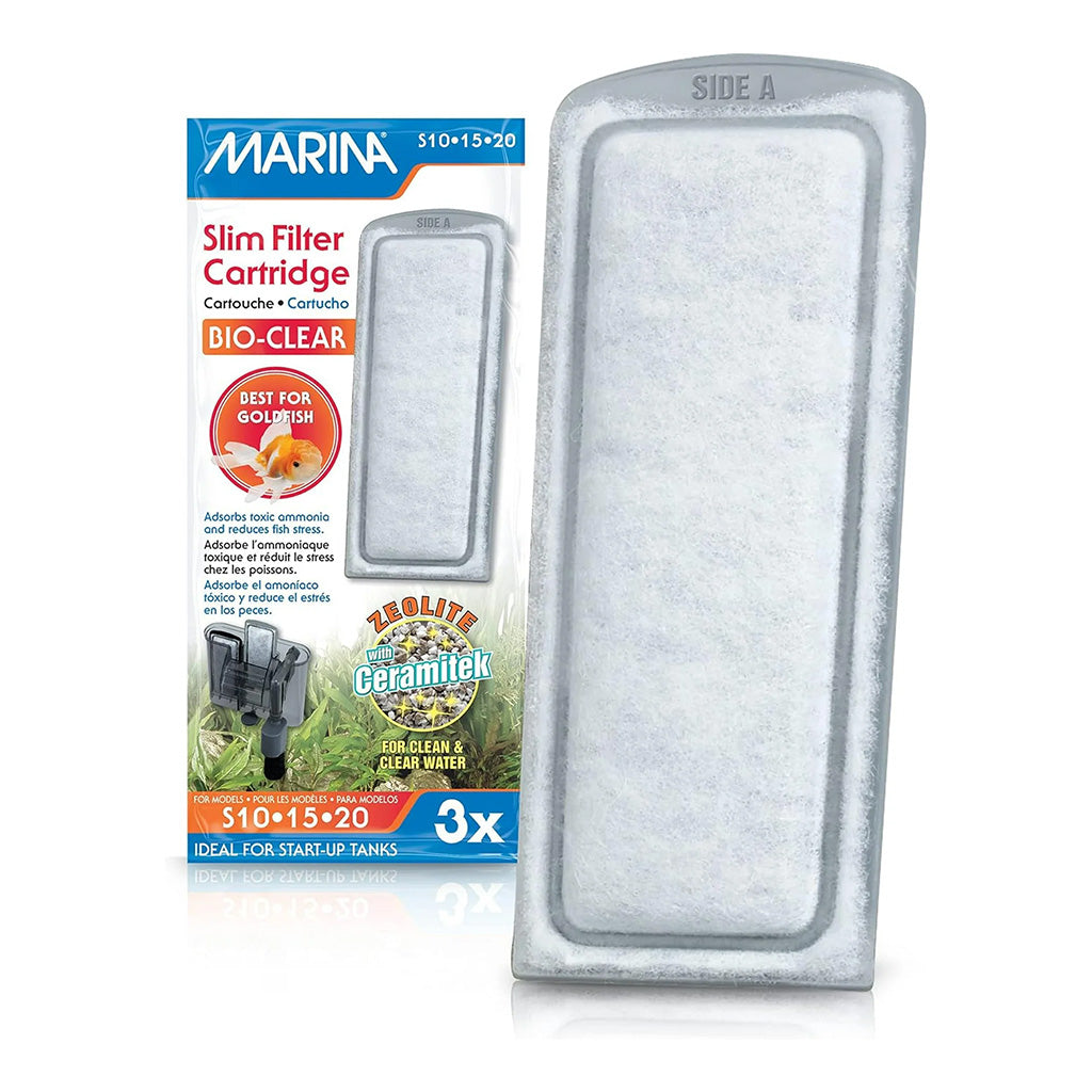 Marina Slim Filter Zeolite Cartridge 3ct