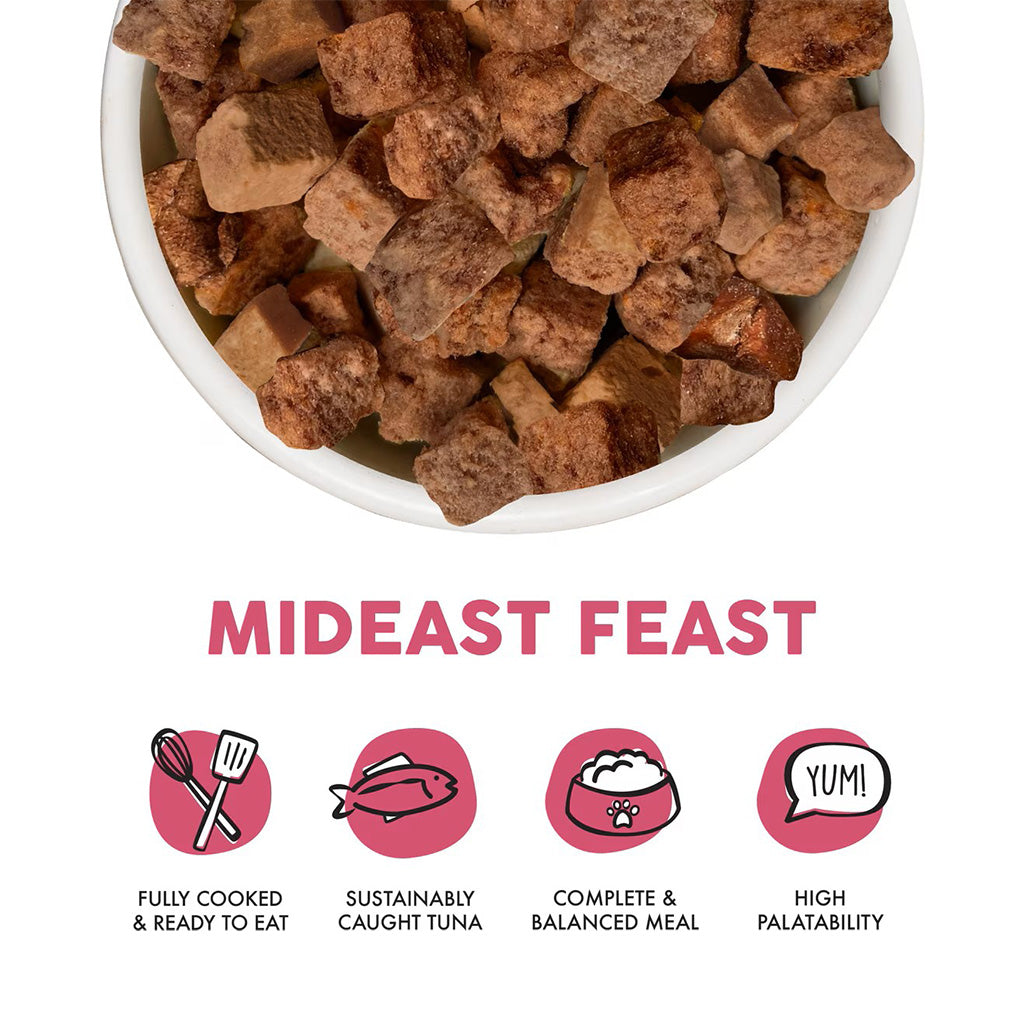 Mideast Feast Grain-Free Freeze-Dried Cat Food