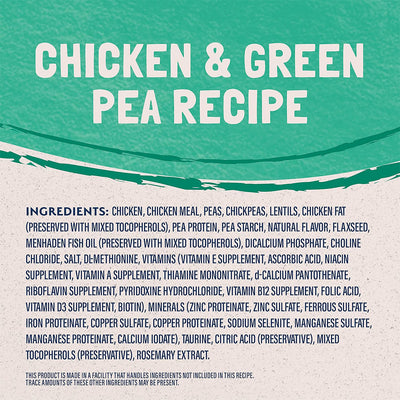 Limited Ingredient Chicken & Pea Formula