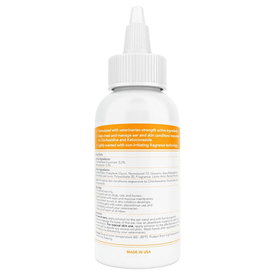 Medicated Pet Ear Flush 4oz