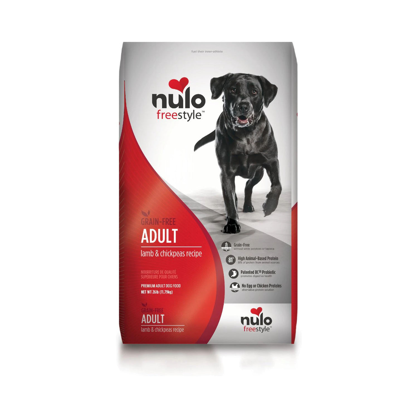 Nulo Freestyle Lamb & Chickpeas Recipe 24lbs