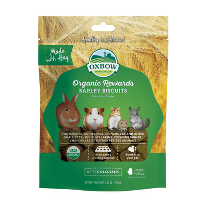 Organic Rewards Barley Biscuits 2.65oz