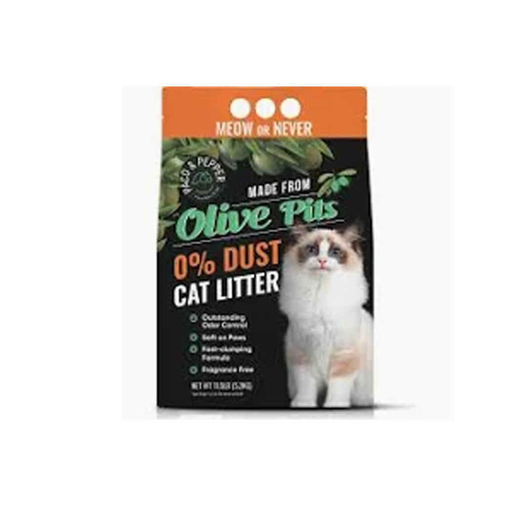 Paco & Pepper Olive Pits Cat Litter