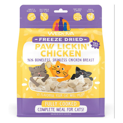 Paw Lickin' Chicken Grain-Free Freeze-Dried Cat Food