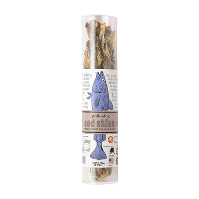 Cod Skin Jerky Tube 2.5oz