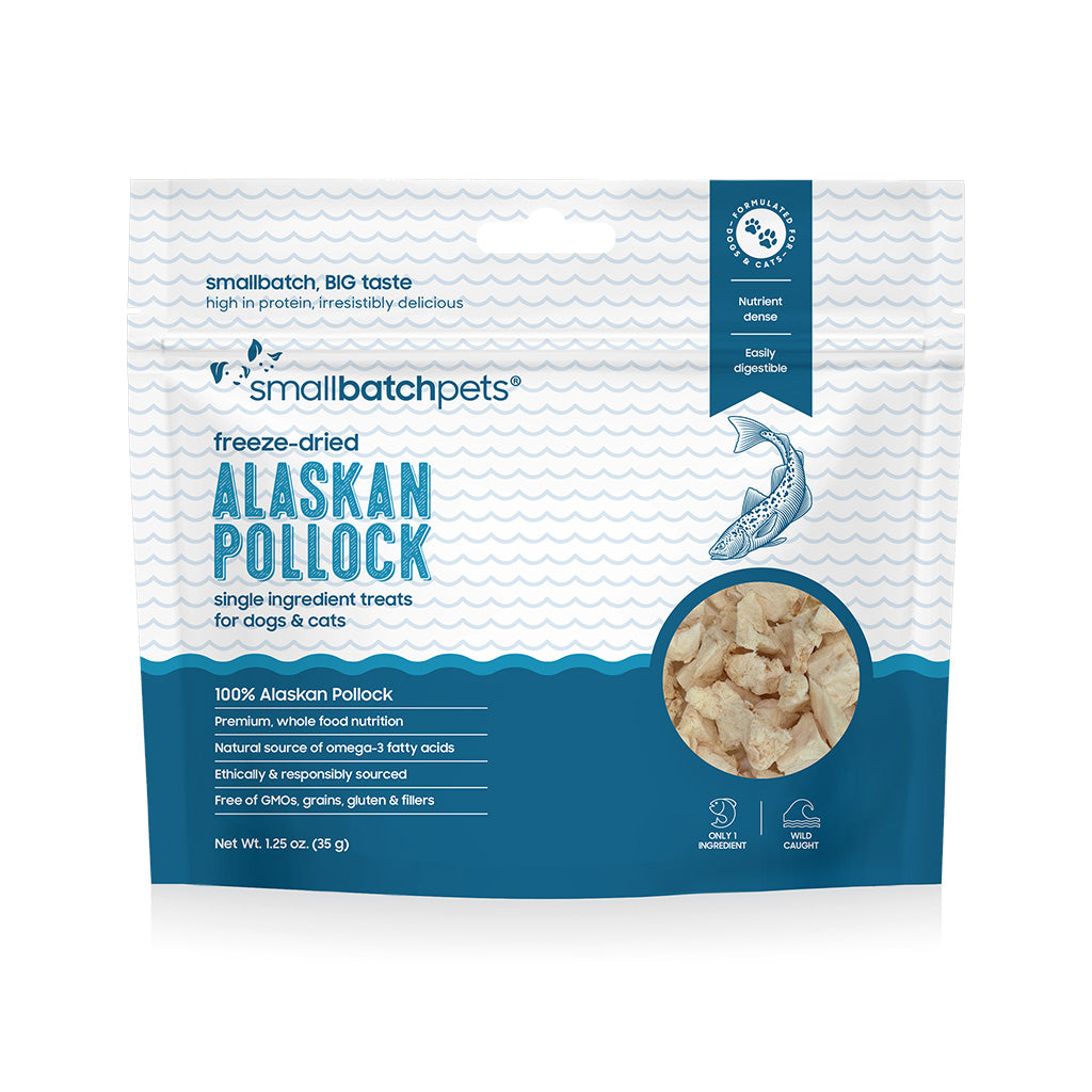 Freeze-dried Alaskan Pollock 1.25oz