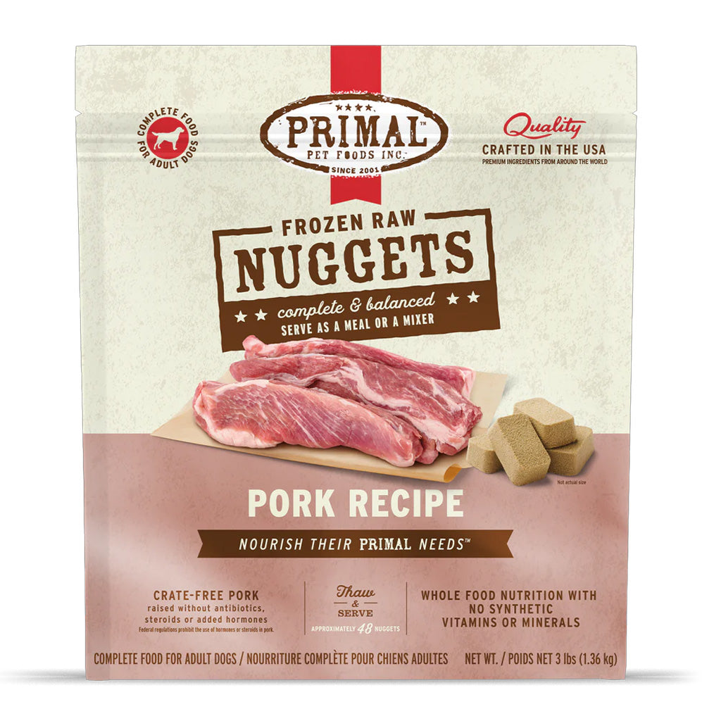 Pork Frozen Raw for Dogs