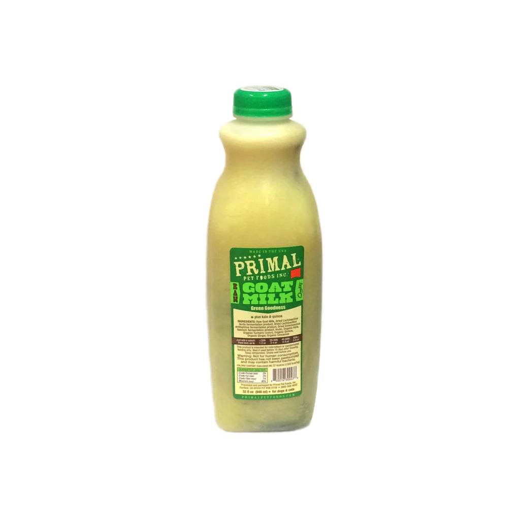 Raw Goat Milk Green Goodness 32oz
