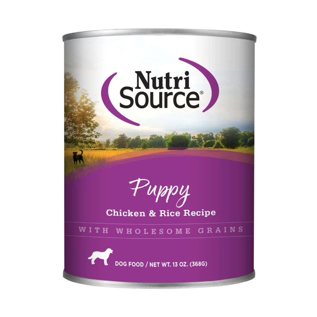 Puppy Chicken & Rice Canned Food for Dogs 13oz