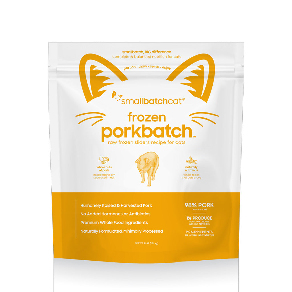 Pork Batch Frozen Raw for Cats