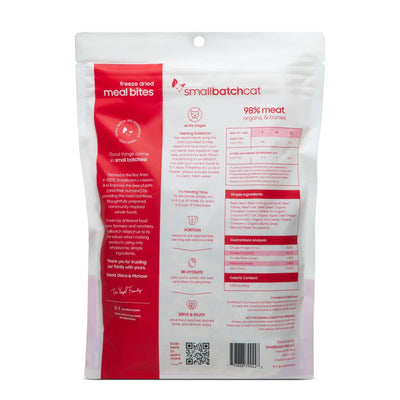Beef Freeze-Dried Mealbites for Cats 10 oz