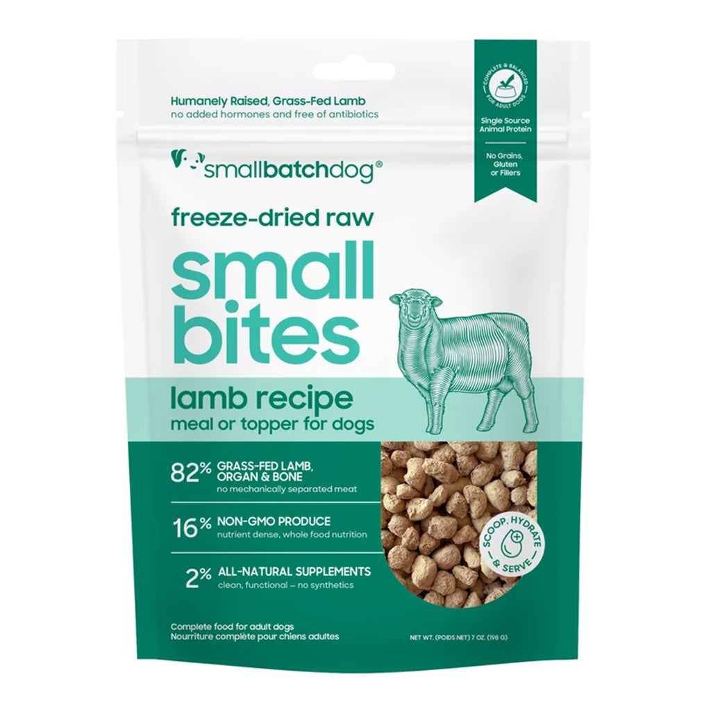 Lamb Small Bites Freeze-dried Raw 7oz